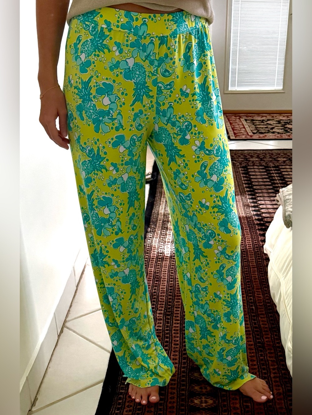 Vintage Rare Women’s comfy resort wear by Island Republic Pants.
